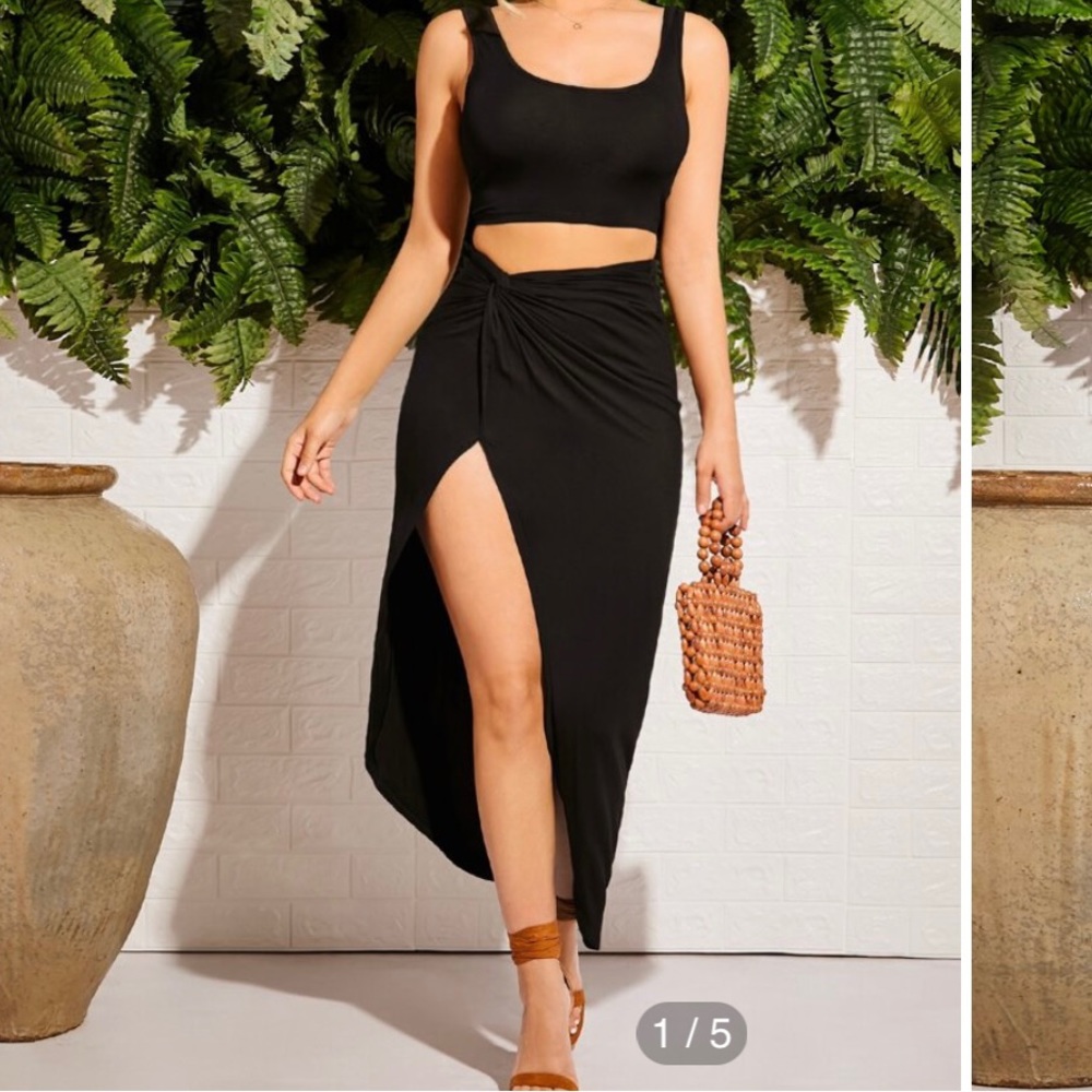 Tank top + Skirt set